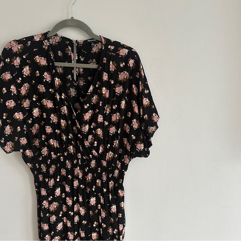 Madewell Floral Jumpsuit